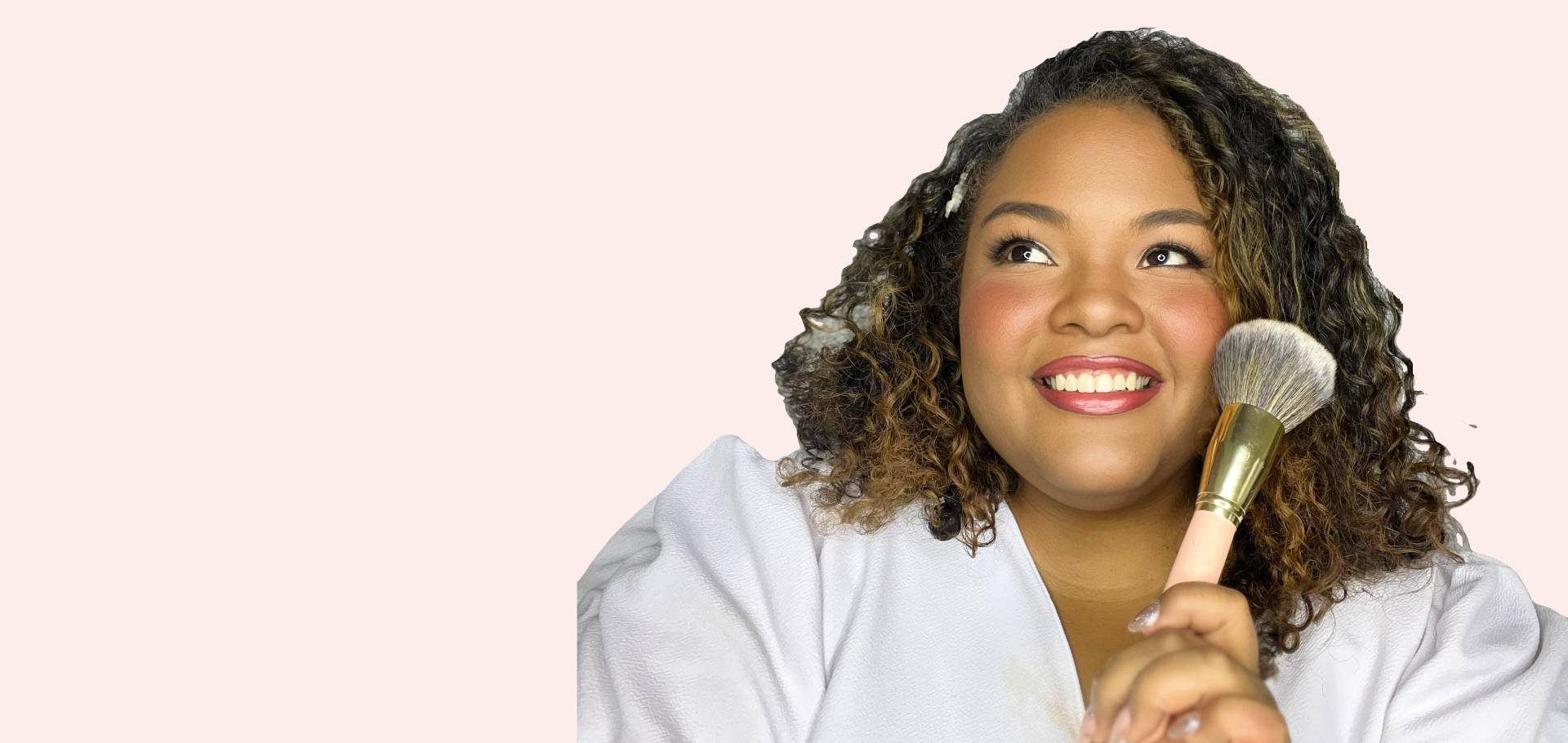 Fondo principal con decoracion de maquillaje